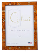 Galassi Galassi Chestnut Burl Frame With Gold Paw Print