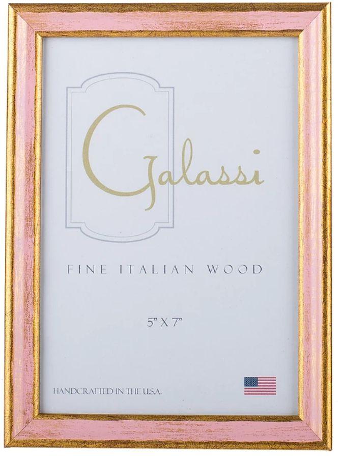 Pink and gold picture on sale frames