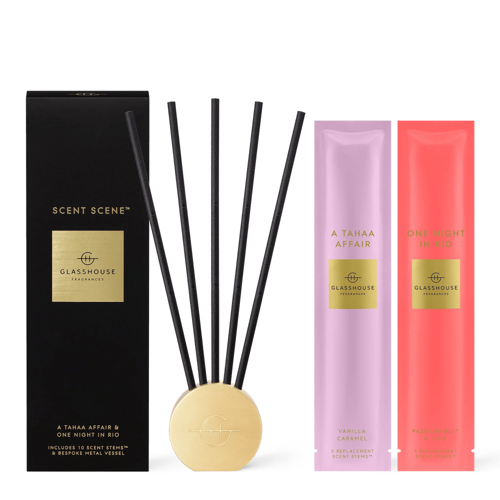 Glasshouse Fragrances One Night in Rio & A Tahaa Affair Scent Scene Duo