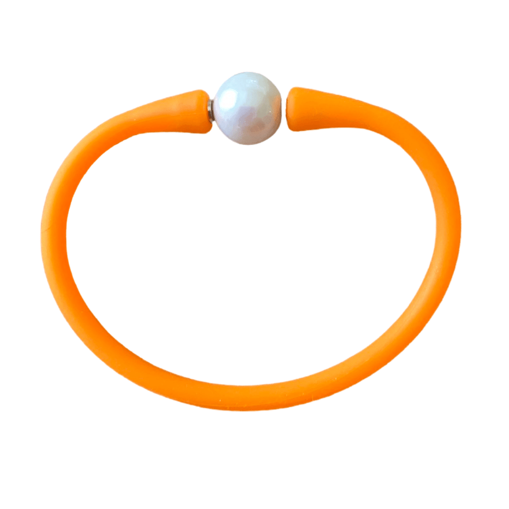 Tangerine Maui Freshwater Pearl Bracelet