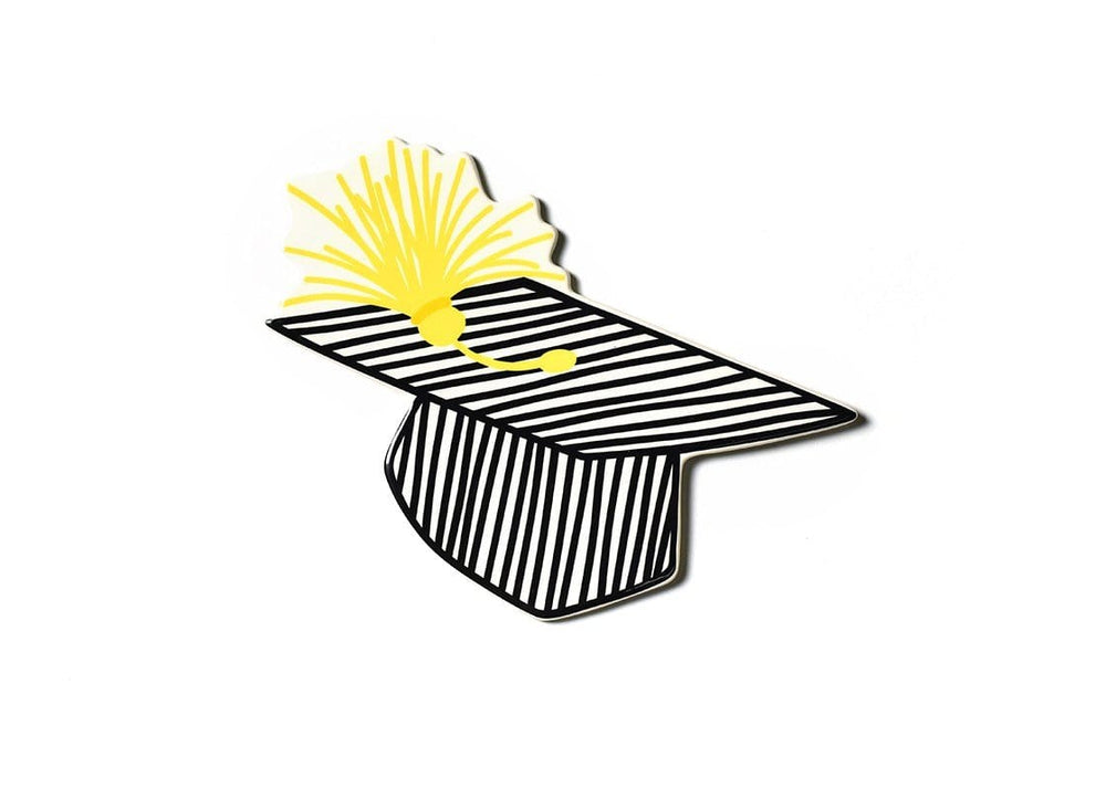 Striped Graduation Cap Attachment at It's So Wright