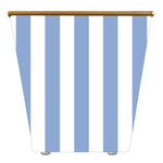 Serenity Blue Stripes Cachepot Candle