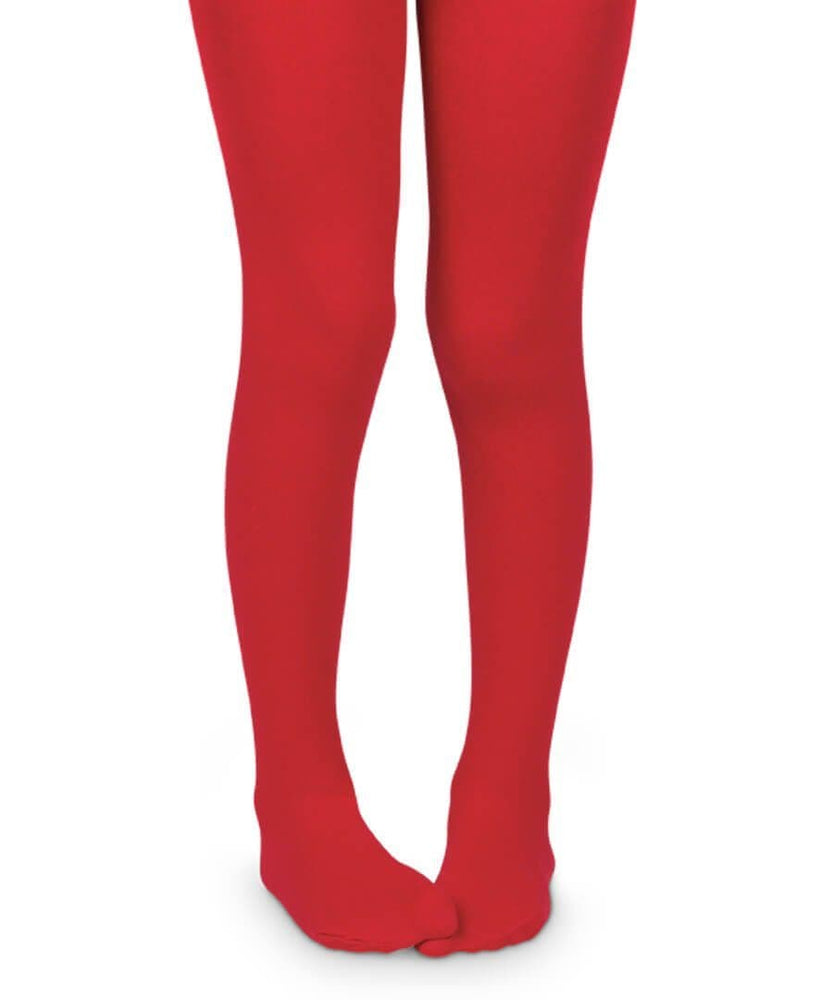 Red Organic Cotton Tights