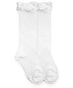 Jefferies Socks Toddler Ruffle Knee Socks