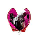 Kusshi Candy Apple Red & Pink Signature Makeup Bag