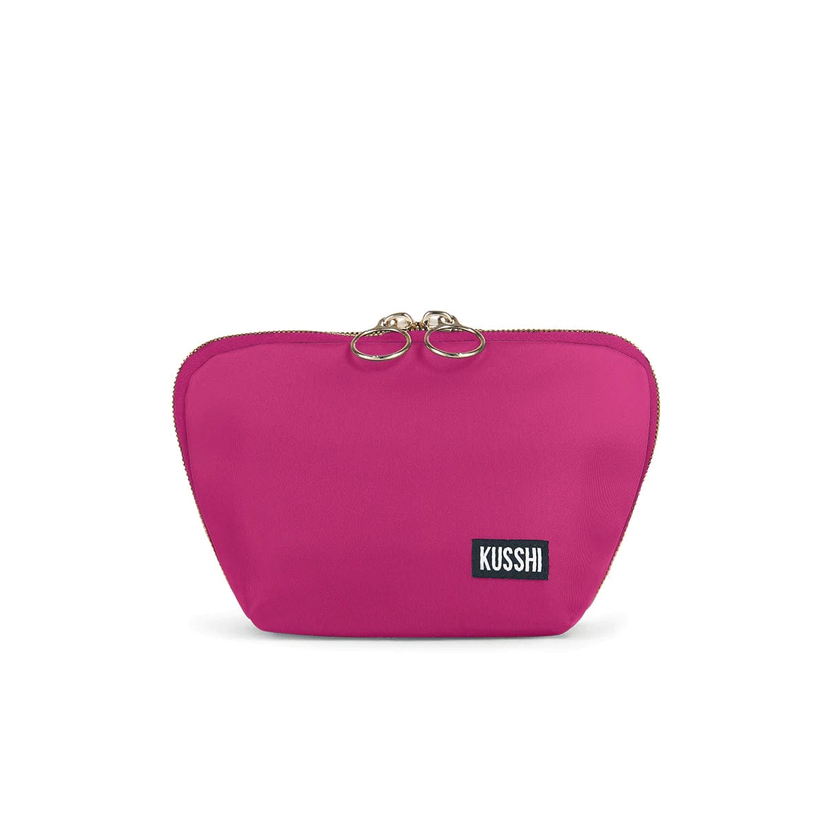 Kusshi Everyday Makeup Bag Pink/Teal