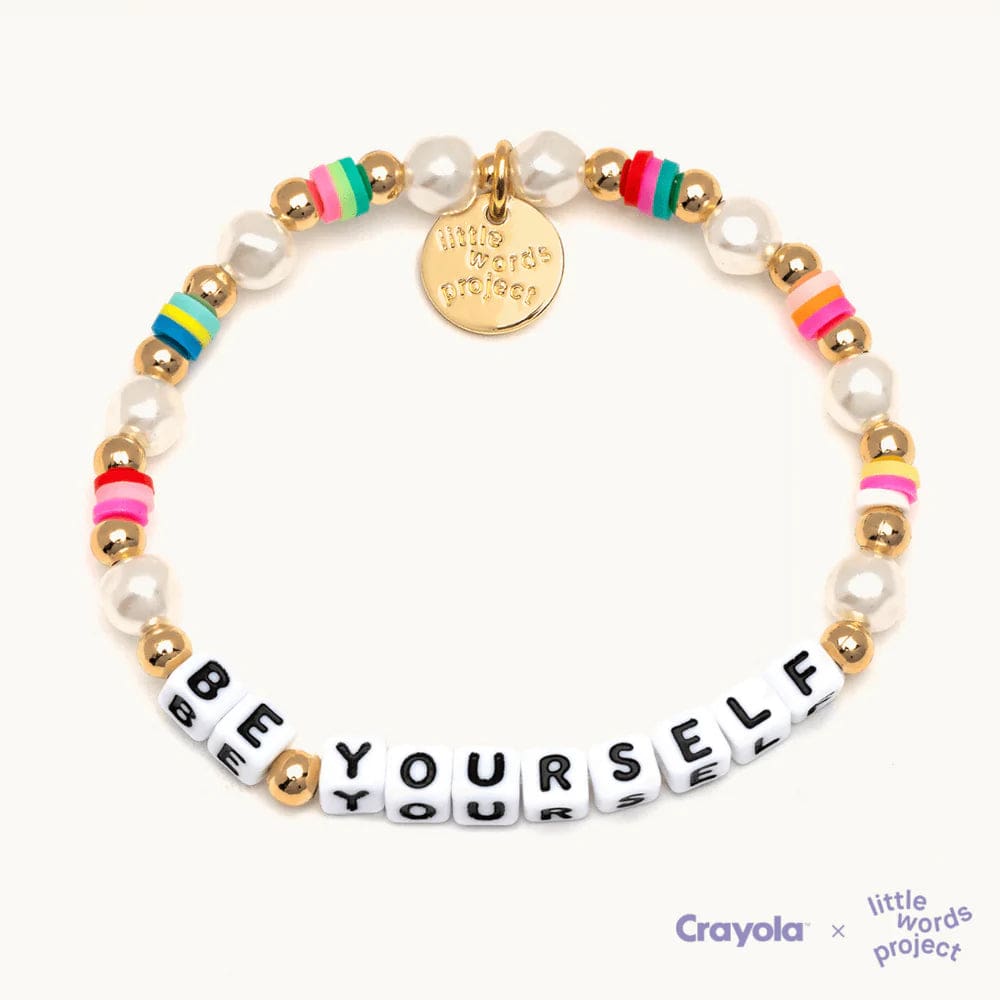 Be Yourself Little Words Project Bracelet