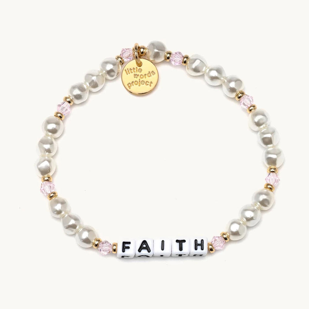 Little Words Project Faith Pearl Little Words Project Bracelet