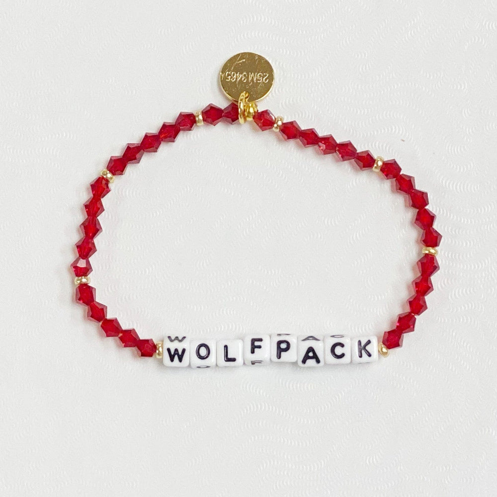 Wolfpack Little Words Project Bracelet