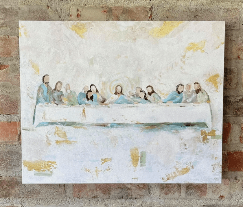 Mackenzie Kissell The Last Supper 16x20 Canvas