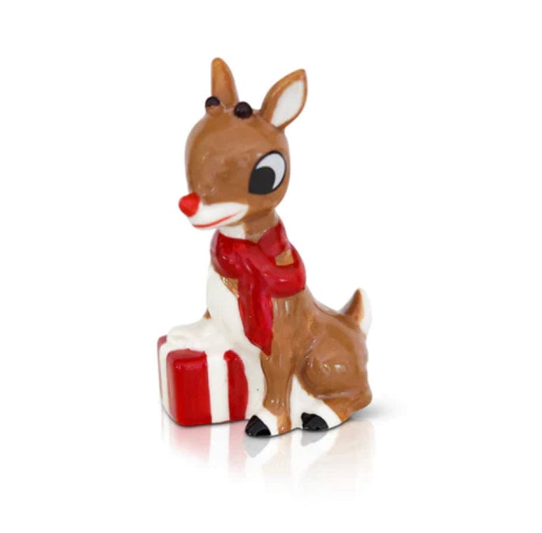 Nora Fleming Rudolph the Red Nose Reindeer Mini