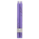 Northern Lights Lilac 2pk Taper Candles