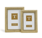 Two's Company Golden Gallery Picture Frame