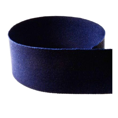 Navy Blue Grosgrain Ribbon